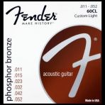 Fender Phosphor Bronze Acoustic Ball End 60Cl .011-.052 Akustik Gitar Teli