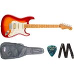 Fender Player 2 Stratocaster Hss Chambered Ash Gövde Aged Cherry Burst Elektro Gitar