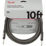 Fender Professional 3 m Gri Tweed Enstrüman Kablo