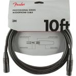 Fender Professional 3 m Siyah Mikrofon Kablosu