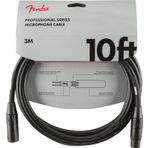 Fender Professional 3m Siyah Mikrofon Kablosu
