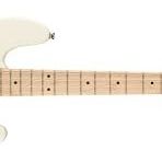 Fender Squier Affinity Series Precision Bass PJ Olympic White - Maple Bas Gitar