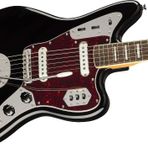 Fender Squier Classic Vibe 70s Jaguar Black - Indian Laurel Elektro Gitar