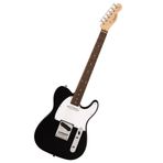 Fender Squier Debut serisi Telecaster elektro gitar, yeni başlayanlar için gitar, siyah