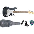 Fender Squier Debut Stratocaster Elektro Gitar Seti - Mat Siyah