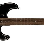 Fender Squier Sonic Stratocaster HT H, Laurel Klavye, Siyah Pickguard, Siyah