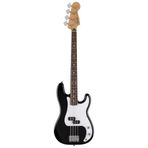 Fender Standard Precision Bass Black - Indian Laurel Bas Gitar