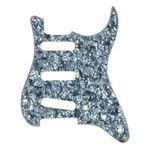 Fender Standard Stratocaster 11 Hole S/S/S Pickguards Black Pearl 4-Ply Pickguard