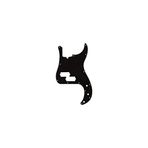 Fender Standart Hassas Bas Pickguard, 13 Delikli, 3 Katlı - Siyah