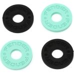 Fender Strap Locks - Gitar Askısı Kiliti Black and Surf Green