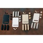 Fender Stratocaster Black Manyetik Kapağı Aksesuar Kiti