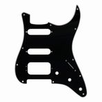 Fender Stratocaster H/S/S 11-Hole Mount 3-Screw Mount HB 3-Ply Black Pickguard