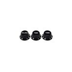 Fender Stratocaster® Knobs, Black (Ses, Tone) (3)