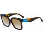 Fendi Ff 0284/F/S 086 56 Ekartman Kadın Güneş Gözlüğü - Kahverengi