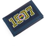Fenerbahçe 1907 Baskılı Suni Deri Cüzdan - Sarı - Lacivert