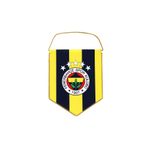 Fenerbahçe 19x24,5 cm 5 Yıldız Kordonlu Logo Bayrak