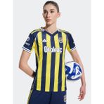 Fenerbahçe 2025/26 Yeni Sezon Çubuklu Kadın Forma - Lacivert - Sarı - XS