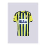 Fenerbahçe 2026/2027 Yeni Sezon Çubuklu Junior Forma, Lacivert-Sarı, 9-10 Yaş