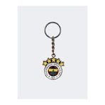 Fenerbahçe 5 Yıldız Logo Anahtarlık, Tek Ebat, HA023TCS01, Sarı Lacivert, üniseks-yetişkin