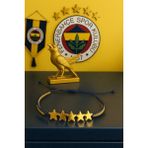 Fenerbahçe 5 Yıldız Taraftar Bilekliği - El Yapımı Ayarlanabilir