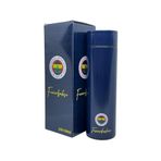 Fenerbahçe 500ML Lisanslı Çift Katlı Paslanmaz Çelik Termos 8 Saat Sıcak Soğuk Hediye Kutulu Mavi