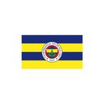 Fenerbahçe 90X135 Fb Logo Sallama Bayrak,Sarı-Lacıvert Tek Ebat