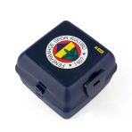 Fenerbahçe Arma Desenli Beslenme Kabı 4 Bölmeli Çatal Kaşıklı Beslenme Kutusu