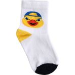 Fenerbahçe Çocuk Yellow Maskot Çorap - 7 Yaş - Beyaz