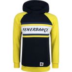 Fenerbahçe Erkek Çocuk Sarı Reglan Kollu Sweat %65 Pamuk %35 Polyester Konforlu Tasarım - Sarı - Lacivert