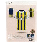 Fenerbahçe. Iç Saha Sarı Lacivert Yetişkin Forma Takımı