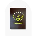 Fenerbahçe Kanarya Tasarım Ahşap Tavla