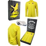 Fenerbahçe Lisanslı 23/24 A Takım Futbolcu Yarım Fermuar Sweat Uv Kutulu + Bileklik