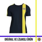 Fenerbahçe Lisanslı 25/26 Lacivert Basic T-Shirt S Beden Sezonluk Ürün - Sarı - Lacivert