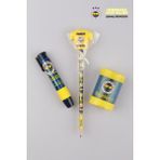 Fenerbahçe Lisanslı Kurşun Kalem Jumbo Silgi ve Kalemtraş Seti 2'li Paket Sarı Mavi