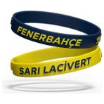 Fenerbahçe Lisanslı Lacivert Fb Bileklik Silikon Malzemeden Çocuk İçin XS-S Ölçü
