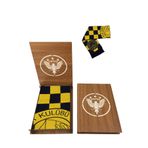 Fenerbahçe Lisanslı Unisex Damalı Dokuma Atkı Kanarya Ahşap Kutulu PRA-9682597-8845
