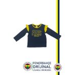 Fenerbahçe Lisanslı Uzun Kol Lacivert Bebek Sweat - 9 - 12 Ay