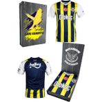 Fenerbahçe Orijinal 23/24 Çocuk Forma Fb Kanarya Baskılı Hediyelik Ahşap Kutulu - Sarı - 13 - 14 Yaş