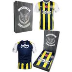 Fenerbahçe Orijinal 23/24 Sarı Lacivert Çocuk Forma Hediyelik Ahşap Kutulu - 9 - 10 Yaş - Lacivert - Sarı