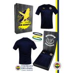 Fenerbahçe Orijinal A Takım Futbolcu Lacivert Antrenman Çocuk T-Shirt + Bileklik Set Özel Kutulu
