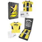 Fenerbahçe Orijinal Lisanslı 24/25 Çubuklu Mini Forma Set Hediyelik Ahşap Kutulu