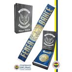 Fenerbahçe Orijinal Lisanslı Canım Feda Olsun Fenerbahçe Şal Atkı Kişiye Özel Ahşap