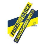 Fenerbahçe Orijinal Lisanslı Established 1907 Fenerbahçe Saten Şal Atkı