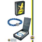 Fenerbahçe Orijinal Lisanslı Fb Lapis (8mm) Doğaltaş Bileklik Kanarya Baskılı Hediyelik A