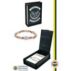 Fenerbahçe Orijinal Lisanslı Fb Thuja Bileklik Hediyelik Ahşap Kutulu