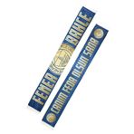 Fenerbahçe Orijinal Lisanslı Fenerbahçe Saten Şal Atkı (Lacivert - Sarı)