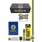 Fenerbahçe Orijinal Lisanslı Kalem Bileklik Bloknot Hediyelik Set