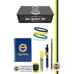 Fenerbahçe Orijinal Lisanslı Kalem Bileklik Bloknot Kalemtraş Silgi Hediyelik Set