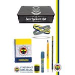 Fenerbahçe Orijinal Lisanslı Kalem Bileklik Bloknot Silgi Hediyelik Set - Lacivert