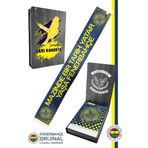 Fenerbahçe Orijinal Lisanslı Mazinde Bir Tarih Yatar Fenerbahçe Şal Atkı Kanarya Baskılı Kutulu